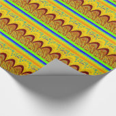 Mach dir keine Sorgen, wenn du glücklich bist beim Geschenkpapier (Ecke)