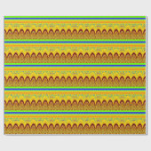 Mach dir keine Sorgen, wenn du glücklich bist beim Geschenkpapier (Flach)