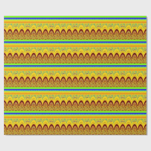 Mach dir keine Sorgen, wenn du glücklich bist beim Geschenkpapier (Flach)