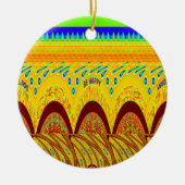 Mach dir keine Sorgen, wenn du glücklich bist beim Keramikornament (Vorne)