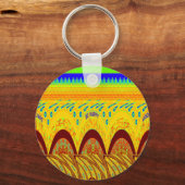 Mach dir keine Sorgen, wenn du glücklich bist beim Schlüsselanhänger (Vorderseite)