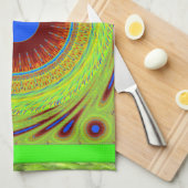 Mach dir keine Sorgen, wenn du glücklich bist. Handtuch (Viertel Falte)