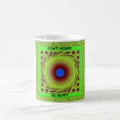 Mach dir keine Sorgen, wenn du glücklich bist. Kaffeetasse (Mittel)