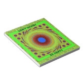 Mach dir keine Sorgen, wenn du glücklich bist. Notizblock (angewinkelt)