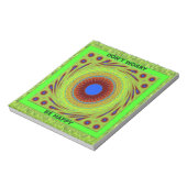 Mach dir keine Sorgen, wenn du glücklich bist. Notizblock (Rotiert)