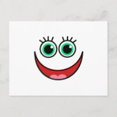 Mach dir keine Sorgen, wenn du glücklich mit dem C Postkarte (Vorderseite)