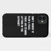 Mach dir keine Sorgen, wenn Plan A Versage. | SPAS Case-Mate iPhone Hülle (Rückseite (Horizontal))