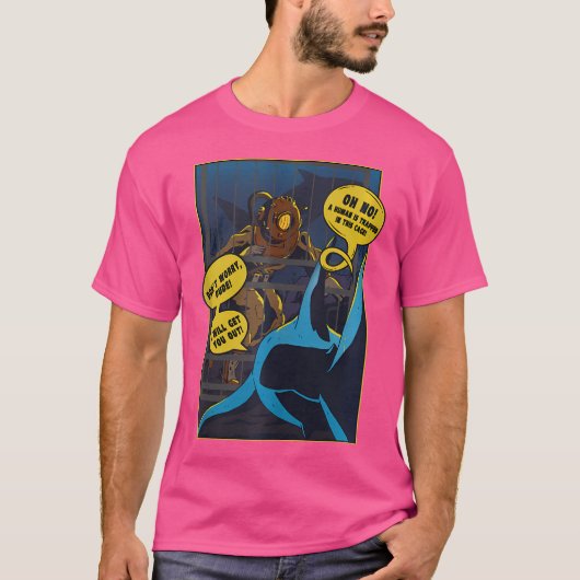 Mach dir keinen Typ, ich bringe dich zum Tauchen T-Shirt (Vorderseite)