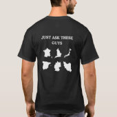 Mach dir nicht mit unseren Booten herum T-Shirt (Rückseite)