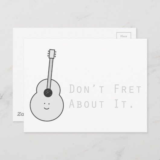 Mach dir nichts draus! postkarte (Vorne/Hinten)