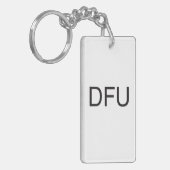 Mach dir nichts vor. ai schlüsselanhänger (Vorderseite links)