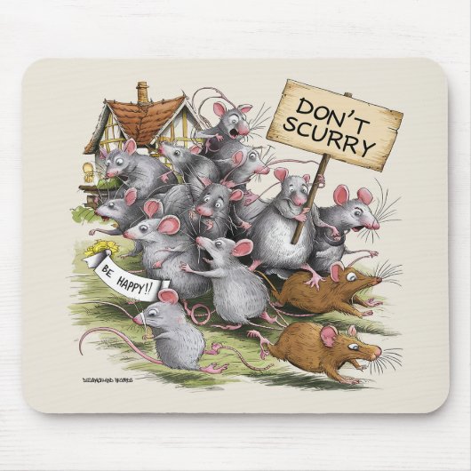 Mach dir nichts vor! mousepad (Vorne)