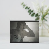 Mach dir nichts vor. postkarte (Stehend Vorderseite)