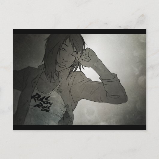 Mach dir nichts vor. postkarte (Vorderseite)