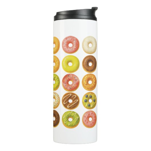 Mach dir Sorgen, sei glücklich! Thermosbecher (Nach links gedreht)