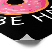 Mach dir Sorgen, sei glücklich über die Kunst der Poster (Ecke)