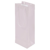 MACH! Du bist so niedlich - Geschenktasche Geschenktüte Für Weinflaschen (Rückseite Schrägansicht)