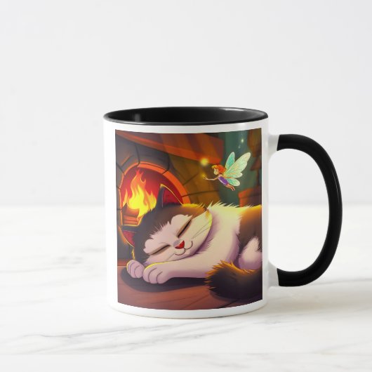 Mach einen großen Schlaf, Katze. Tasse (Rechts)