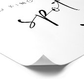 Mach einen Schnappschuss und finde deinen Platz Ho Poster (Ecke)