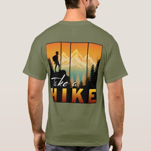 Mach einen Spaziergang T-Shirt (Rückseite)