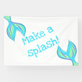 Mach einen Splash! Mermaid Banner (Horizontal)