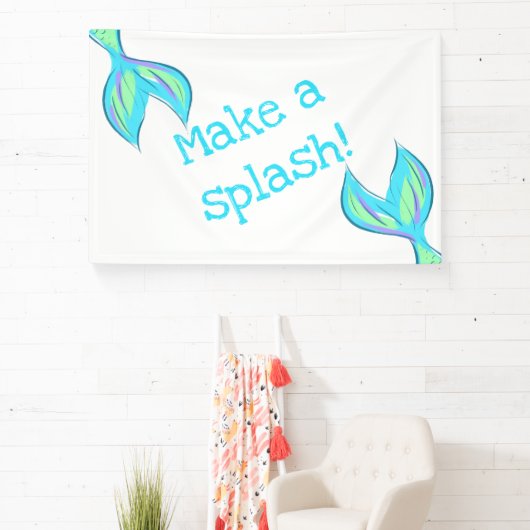 Mach einen Splash! Mermaid Banner (InSitu)