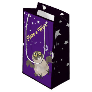 Mach einen Wunsch! Eule Kleine Geschenktüte