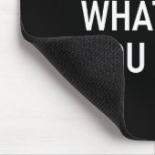 Mach einfach, was du willst, Lustig, Witze, Sarkas Mousepad (Ecke)