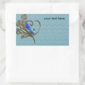 Mach' es dir zu eigen rechteckiger aufkleber (Tasche)