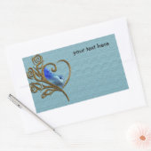 Mach' es dir zu eigen rechteckiger aufkleber (Umschlag)