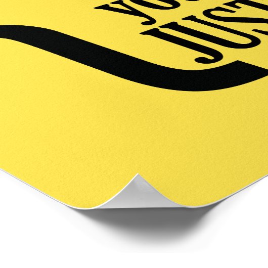 Mach es einfach poster (Ecke)