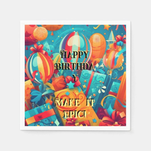 Mach es episch! serviette (Vorderseite)