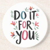 Mach es für dich getränkeuntersetzer (Vorne)