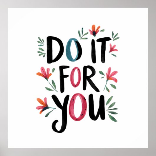 Mach es für dich poster (Vorne)