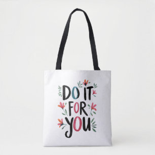 Mach es für dich tasche