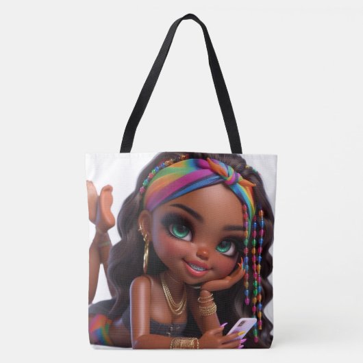 Mach es geschehen CHIBI-PUPPE  Tasche (Vorderseite)