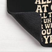 Mach es Lady! Trending Funny Sprichwort Mousepad (Ecke)