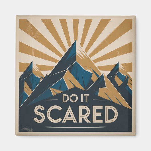 Mach es mit Angst Magnet (Vorne)