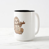 Mach es morgen Faultier Tasse (VorderseiteRechts)