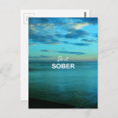 Mach es nüchtern postkarte (Vorne/Hinten)