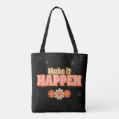 Mach es Retro-Stil Tasche (Rückseite)