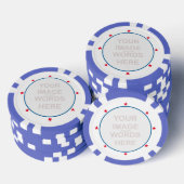 Mach es selbst GERAHMT - Poker Chips (Stapel)