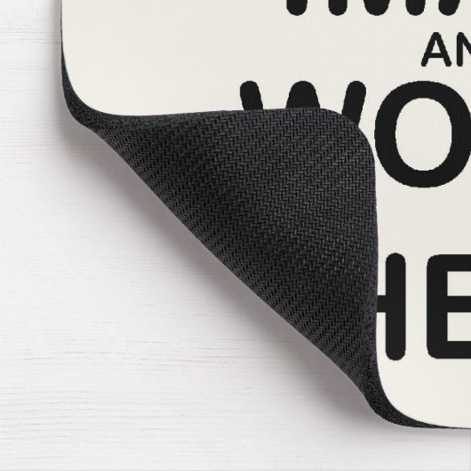 Mach es selbst ~ Mousepad (Ecke)