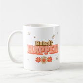 Mach es wahr - Retro Style Kaffeetasse (Links)