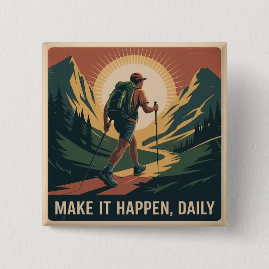 Mach es wahr, täglich button (Vorderseite)
