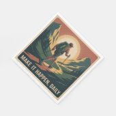 Mach es wahr, täglich serviette (Ecke)