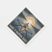 Mach es wahr, täglich serviette (Ecke)