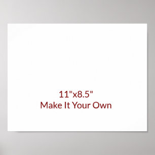 Mach es zu deinem eigenen 29cm x 21,5cm poster