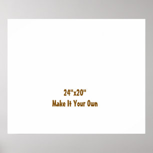 Mach es zu deinem eigenen 61x51cm poster
