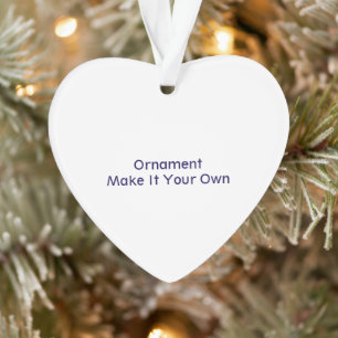 Mach es zu deinem Eigenen Ornament